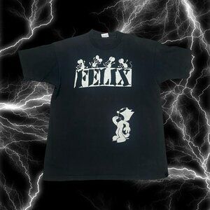 crazy vintage single stitch y2k FELIX tee